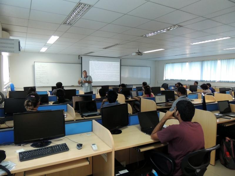 At CES, IISc, 2015