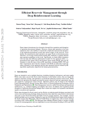 Efficient Reservoir Management